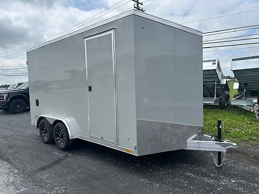 ATC 7.5 x 14 Aluminum Enclosed Cargo Trailer β Barn Doors β Used